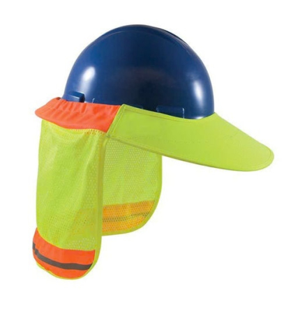 Vành che nắng gắn nón bảo hộ có phản quang