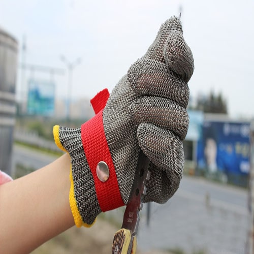 Găng tay chống cắt sợi thép